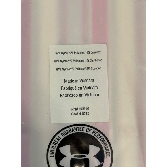 Under Armour Womens 6-Pack Elastic Headbands Pink & White Adjustable Non-Slip - Picture 6 of 7